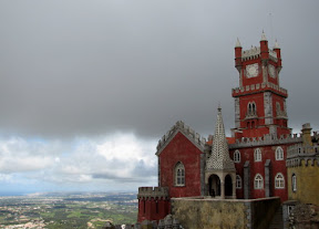 Palácio da Pena e o tempo farrusco Foto do Palácio da Pena