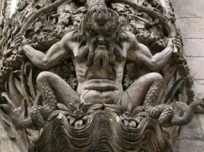 O Tritão Escultura de um Tritão no Palácio da Pena