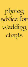 photog advice for wedding clients
