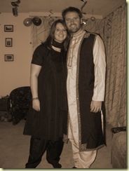 jame and i representing sri lanka sepia