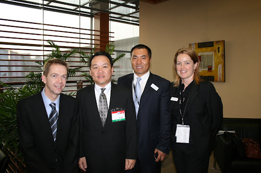 Dr Sven Michael Prueser, Kenneth Liu, James Fu, Jackie Taranto