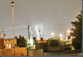 Rayos en casa