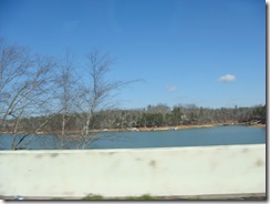 Hartwell lake at South Carolina