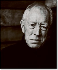 The actor Max Von Sydow photographed by Julian Schnabel.