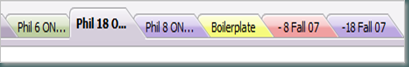 image of class tabs