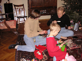Christmas morning