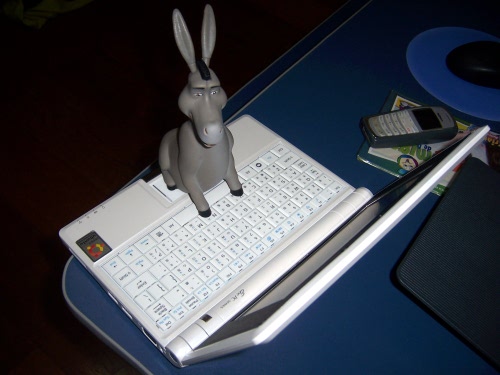 Foto do meu Eee PC