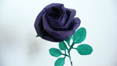 Origami rose