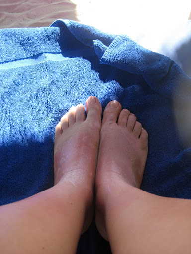 I miei piedi chiedono pietà...