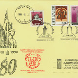 first day covers from Gediminas  Karpavicius