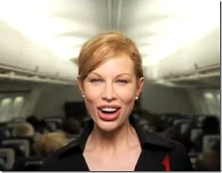 Delta flight attendant Katherine Lee picture