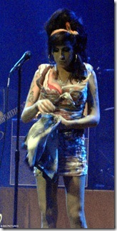 Amy Winehouse at London's Brixton Academy 2