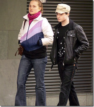 Daniel Radcliffe and girlfriend Laura O'Toole picture