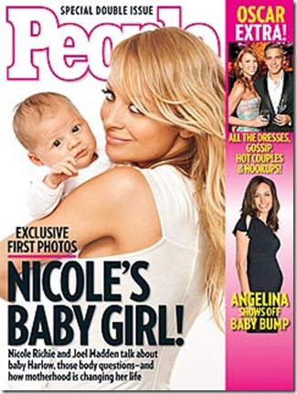 Nicole Richie's Baby Harlow picture. What you see the image above is the