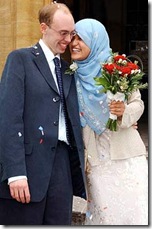 Sufiah Yusof Jonathan Marshall wedding picture