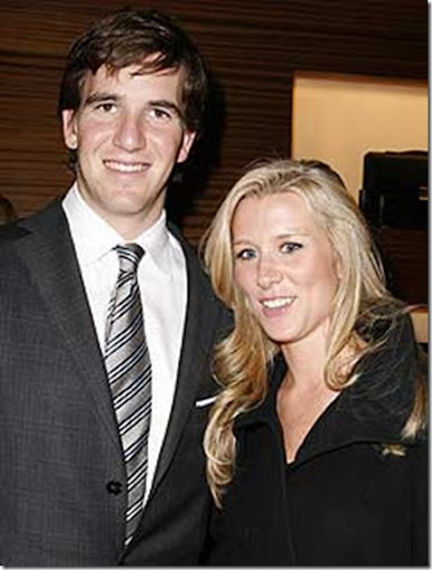 Eli Manning and girlfriend