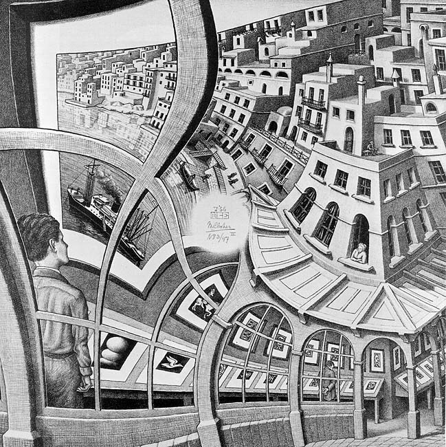 Maurits Escher, prentententoonstelling