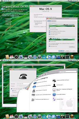 Mac OS X look of XP