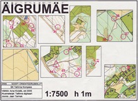 Äigrumäe orienteerumiskaart