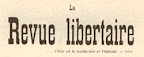 La Revue Libertaire masthead