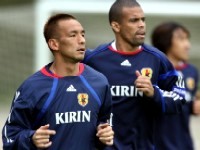 Hidetoshi Nakata and Alessandro dos Santos Hidetoshi Nakata and Alessandro dos Santos
