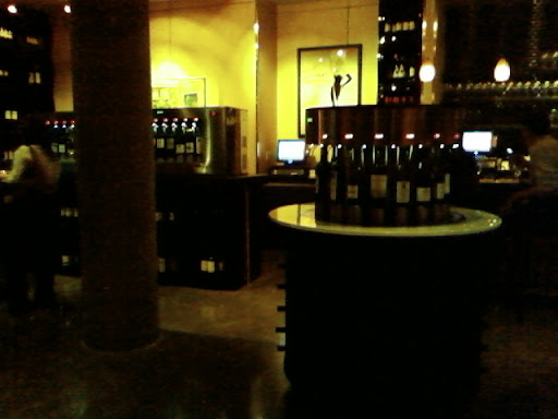 Amuse Wine Bar's sampling bottle system