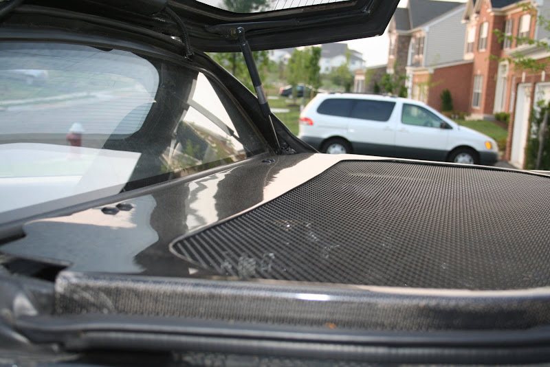 NSXR style Carbon Fiber Engine Cover NSX Prime