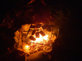 First nights dinner of roasted duck, courtesy of Alta Lodge