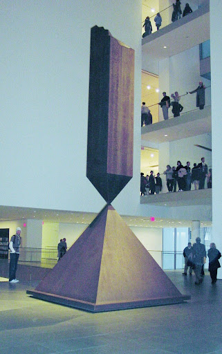 barnett newman, broken obelisk