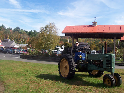 me and a John Deer tractor in Vermaunt