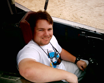 Yours truly living a bit of a dream, sitting in the cockpit of an SR-71 Blackbird, serial number 61-9795