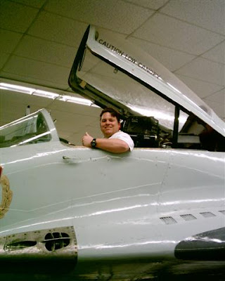 Yours truly livin' the good life in the cockpit of a MiG-29 Fulcrum