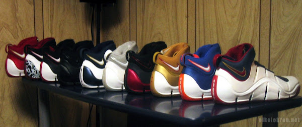Nike LeBron IV collection