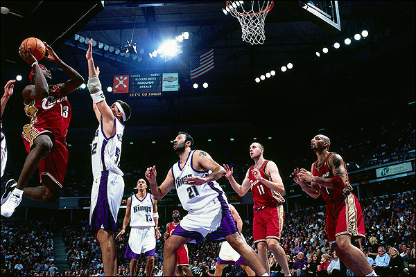 LeBron8217s NBA debut 8211 10292003 vs Sacramento