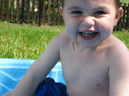 J5 in the swimming pool