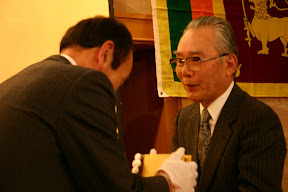 Tipitaka Procession ensures participation of patrons at the celebration ceremony of the Royal Gift from Thailand. 