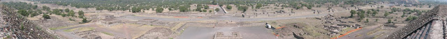 Panorama del Viale dei Morti