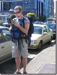 Peter som backpacker