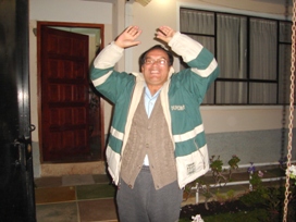 Surprised dad