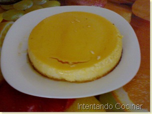 Flan de coco y leche condensada