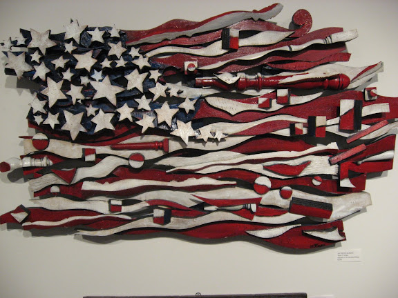cool american flag art