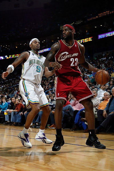 200708 NBA Season CLE at NOH vs ATL King James Rules