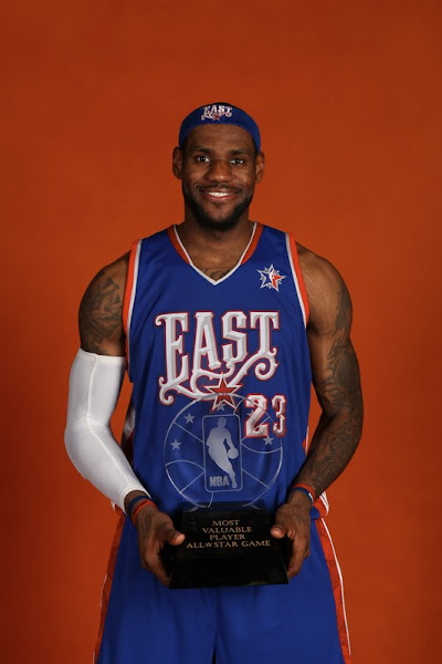 LeBron James wins MVP award in 2008 NBA AllStar Game