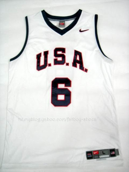 New 2007 USA Basketball jerseys