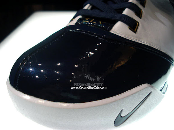 Nike Zoom LeBron V WhiteNavy showcase