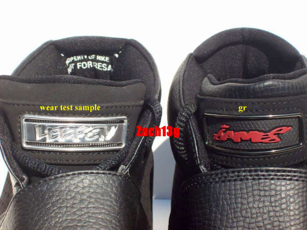 Nike Zoom LeBron 2055 Wear Test Sample