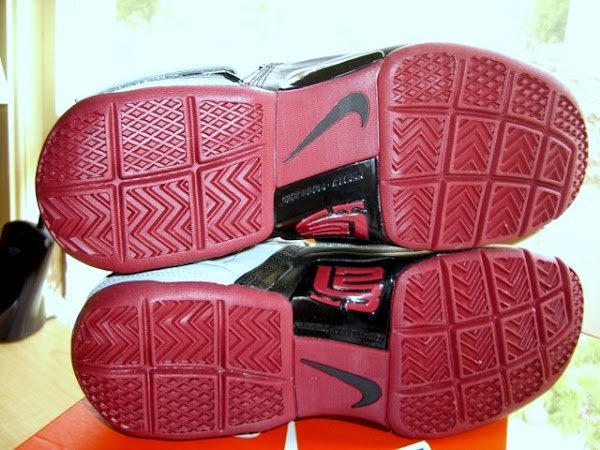 A look at the Black Gray and Red LeBron Soldier