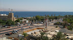 Eilat harbor and the Coral Beach