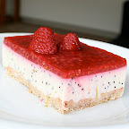 Tarte citron vert framboise