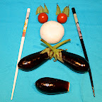 Mini aubergines